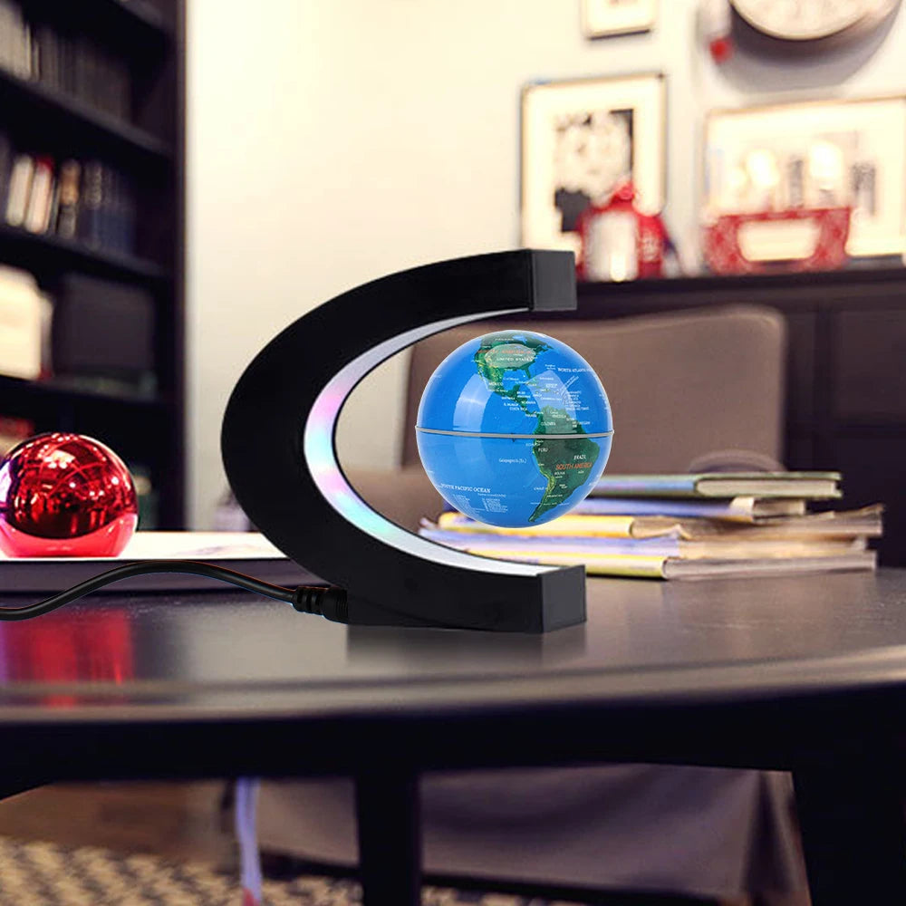 Magnetic Levitating Globe Lamp