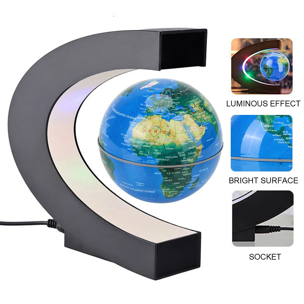 Magnetic Levitating Globe Lamp