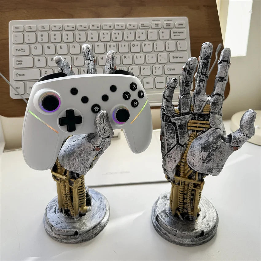 Mechanical Robot Hand Gaming Stand
