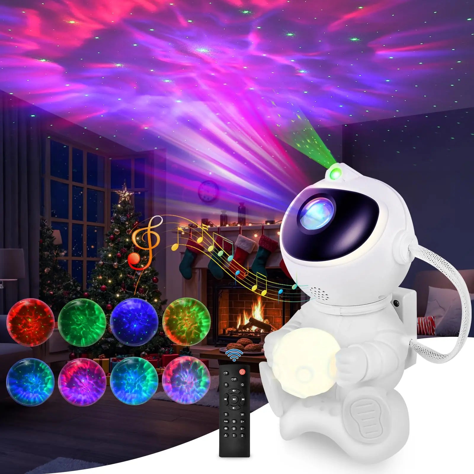 Astronaut Galaxy Projector Speaker