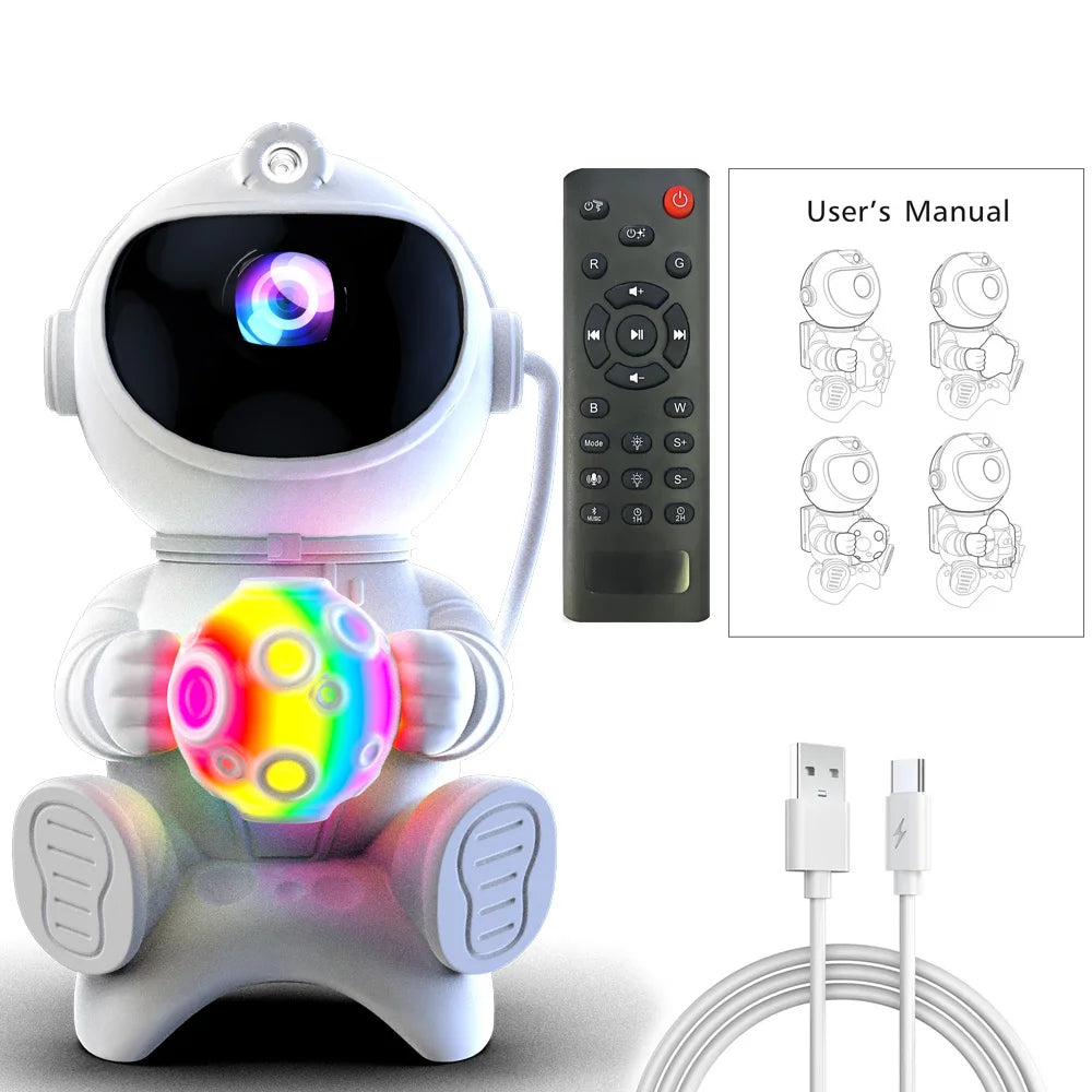 Astronaut Galaxy Projector Speaker