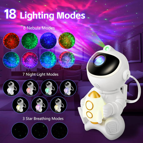 Astronaut Galaxy Projector Speaker