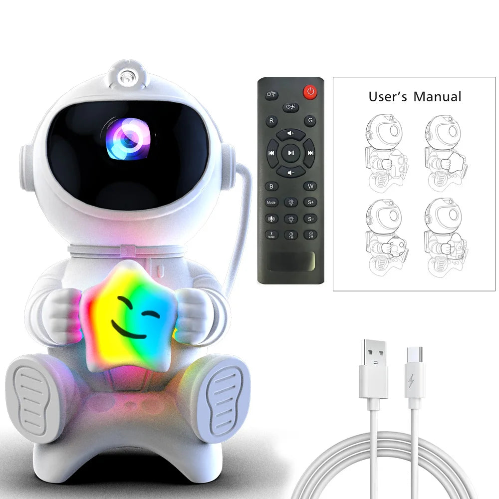 Astronaut Galaxy Projector Speaker